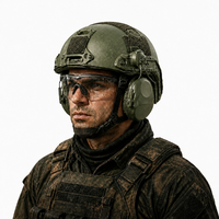 Protection auditive tactique OEM en gros pour casque, protège-oreilles anti-bruit pour la chasse et le tir en extérieur