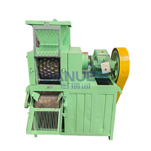 Machine sécurisée de fabrication de briquettes de charbon de bois à petite échelle Machine à fabriquer des boules de briquettes de charbon de bois Machine à fabriquer du charbon de bois - Product Image 1