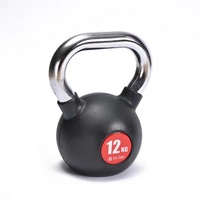 Kettlebells réglables en fonte avec revêtement en caoutchouc pour usage commercial en gros, 32 kg, 20 kg, équipement de fitness pour salle de sport