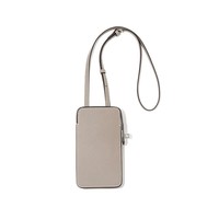 Sac à bandoulière en cuir véritable SUOLING pour femme, mini sacoche de téléphone avec fermoir, style urbain simple et haut de gamme