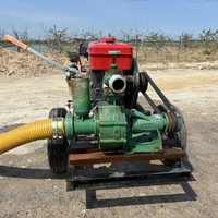 Pompe d'irrigation auto-amorçante haute pression refroidie par eau, forte aspiration pour l'approvisionnement en eau et le pulvérisation dans les étangs peu profonds, les ruisseaux et les fermes