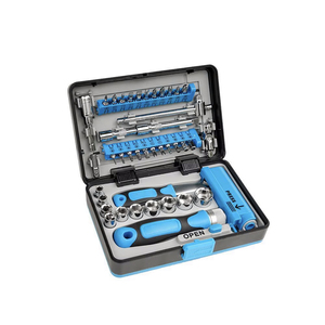 40 In 1 Ratchet Wrench <b>Set</b> 1/4 In Socket Steel Hand <b>Tool</b> Kit For Home Maintenance - Product Image 1