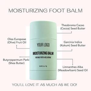 GREENLEM บาล์มทาเท้าแบบแท่งสำหรับส้นเท้าแห้งแตก ซ่อมแซมด้วยเนยธรรมชาติ ช่วยให้ผิวนุ่ม รับผลิตแบรนด์ส่วนตัว - Product Image 2