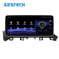 ZESTECH fábrica 12,3 pulgadas QLED Android 11 de navegación y GPS para MAZDA 6 ATENZA 2017, 2015, 2019, Octa 8 + 128GB/8 Core 7862 TS10 CPU