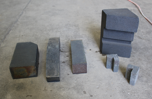 KaiTao Black Silica Carbide Feuerfester Ziegel High Alumina Composite Silicon Carbide Bricks für Aluminium guss öfen - Product Image 4