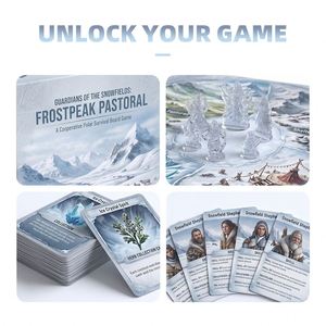 Guardians of the Snowfields Frostpeak Pastoral Cooperative Board Game Cardboard Box Full Color Printing Educational Family Fun - Product Image 3