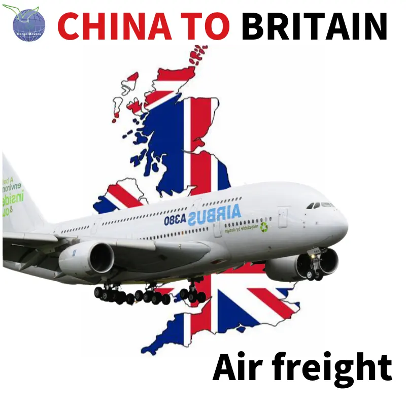 Expédition de fret aérien bon marché de chine depuis le Guangdong, chine vers l'aéroport LHR de londres, royaume-uni EXW FOB CIF