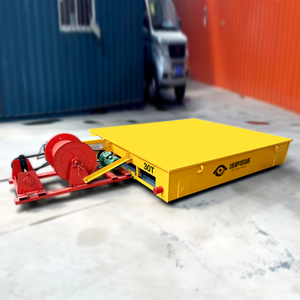 รถเข็น/รถขนส่งแบบใช้สายเคเบิลสำหรับงานซ่อมบำรุงต่ำ เหมาะสำหรับการขนย้ายชิ้นงานขนาดใหญ่ ชิ้นส่วน และอุปกรณ์ในโรงงาน - Product Image 5