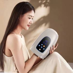 Mini airbag elettrico a pressione massaggiatore mani dito Plam a compressione a caldo strumento per massaggio Relax rilassare il dolore alla mano massaggiatore - Product Image 2