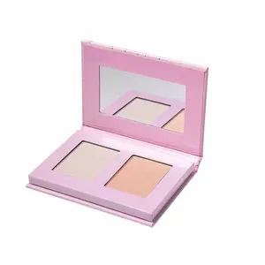 Palette Bronzer Private Label Highlighter di Trucco Liscia e a prova di Sbavature di Matte Bronzer In Polvere Pallet Per Il Viso Zigomi