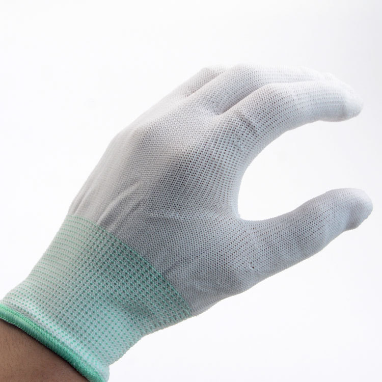 Microfiber Disposable Gloves White Stretchable Breathable