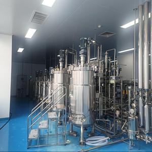 Fermentador de biorreactor a escala piloto de biorreactor de acero inoxidable Bailun 500L utilizado para bacterias y para la - Product Image 6