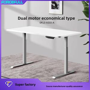 Table de <span class=keywords><strong>bureau</strong></span> intelligente moderne en métal à hauteur réglable, idéale pour le travail et l'étude, avec moteur unique – Vente en gros usine - Product Image 2