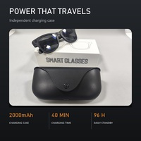 Nuevas Gafas Inteligentes MT5 ULTRA con 8 Millones de Píxeles, Estuche de Carga, Micrófono Dual con Reducción de Ruido, Traducción por IA