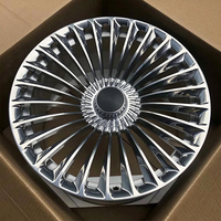 Vente directe d'usine de jantes de voiture polies de 17 à 21 pouces, jantes en alliage 5 * 112 adaptées aux voitures particulières Mercedes Benz