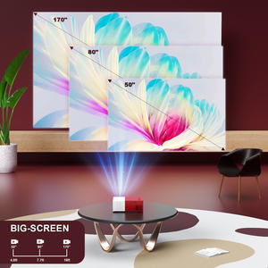 <span class=keywords><strong>PVO</strong></span> VF200 Super Mini Beamer 480P 1000 lúmenes Proyector de cine en casa portátil con espejo de teléfono Pantalla LCD de 2,6 pulgadas - Product Image 5