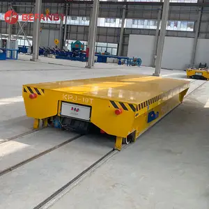 China supplied steel plant cable reel rail electric trolley for mold transport