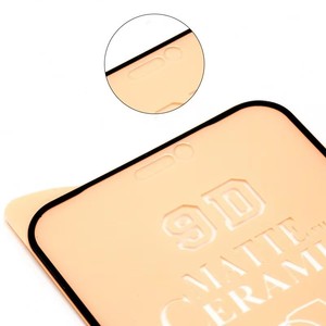 <span class=keywords><strong>Protection</strong></span> d'écran en verre trempé 9D avec <span class=keywords><strong>protection</strong></span> anti-empreintes digitales, anti-statique et anti-espionnage pour -Soft 2.5D - Product Image 2