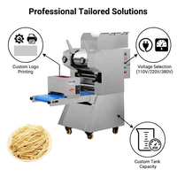Machine commerciale automatique de fabrication de nouilles fraîches, laminoir et coupe-pâte pour restaurant de nouilles et usine de transformation alimentaire