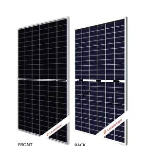 Hoge Kwaliteit Canadian Top_cs7n 650W-720W/675W Bifaciale Topcon Zonnepanelen Voor Zonne-Energie En Fotovoltaïsche Panelen Systeem