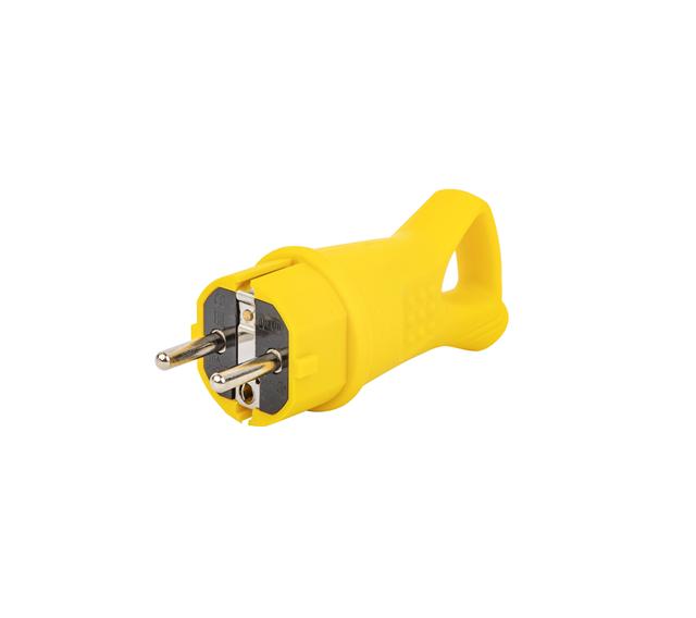 IP44 Plug Rubber 16a Plug Ip44 EU Power Plugs IP44 Schuko Waterproof Socket Outlet