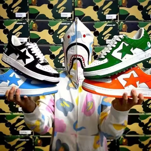 New Design Fashion Bappees Casual Sport <strong>Shoes</strong> Original High Quality Custom Men <strong>Shoes</strong> Sneakers Fashion - Product Image 6