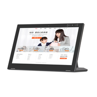 Terminal POS Android NFC Baru AIO PC Tablet Bentuk L 15,6 Inci dengan Wi-Fi Ethernet Prosesor RK3288