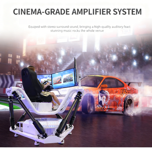 Simulator Balap Desain Baru Simulator Mengemudi Platform Gerak 6DOF untuk Pelatihan Balap Profesional - Product Image 5