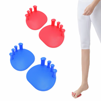Correcteur d'hallux valgus en silicone ABS blanc 30 cm, masseur personnel pour orteil et pouce, équipement de fitness et de musculation à domicile