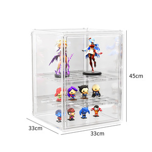 New Arrived Extra Large Clear Basketball Handbag Storage Organizer Hat Acrylic Display Case Shoe Acrylic Box