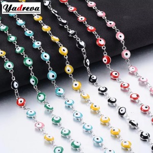 Nouveauté : Chaîne de lunettes pour femme en acier inoxydable, plusieurs couleurs personnalisables - Product Image 6