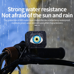 LKT Cross-Border Multi-Mode LED Demon Eye Espejo retrovisor Modificación Vehículos eléctricos Sistema de luz Sistema de iluminación de motocicleta - Product Image 6