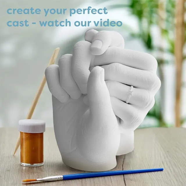 Goedkope Prijs 3d Handgietkit Alginaat Indruk Poeder Handgietkit 3d Cadeau Handgietset