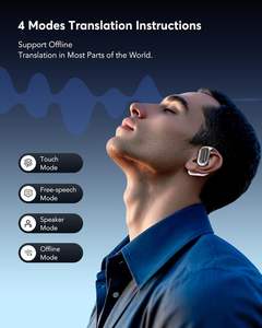 Écouteurs Traducteurs IA Q16 <span class=keywords><strong>PRO</strong></span> en Temps Réel, Traducteur Bidirectionnel Son HD Écran Intelligent LED, Idéaux pour Affaires, Voyages, Sports - Product Image 5