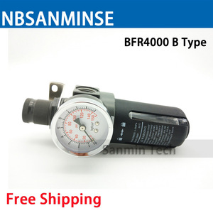 Régulateur de pression de filtre à air NBSANMINSE BFR, unité triple pneumatique, équipement de manipulation haute pression - Product Image 4