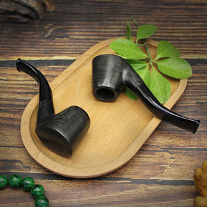 Tubos y accesorios de humo de madera de haya de estilo chino, conductos de humo desmontables, tubos de humo largos - Product Image 1