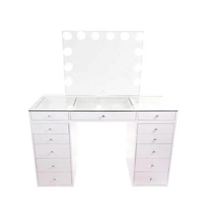 Tocadores de Maquillaje Phoenix para el Hogar Mesa Tocador con Espejo Escritorio para Set de Maquillaje Muebles de Dormitorio - Product Image 4