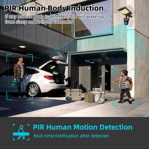 3MP + 3MP năng lượng mặt trời ánh sáng đường phố CCTV Camera 4G tầm nhìn ban đêm không thấm nước cảm biến chuyển động 4K wifi an ninh PTZ LED đèn trong nhà sử dụng ngoài trời - Product Image 5