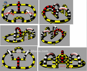 Piste <span class=keywords><strong>de</strong></span> karting gonflable, démarrage et finition, pour <span class=keywords><strong>la</strong></span> <span class=keywords><strong>location</strong></span> commerciale - Product Image 5