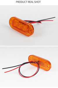 Luz de Advertencia Lateral LED Impermeable, 3 LED SMD Multicolor, Indicador Lateral para Camión y Remolque - Product Image 3