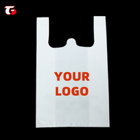 Sac d'emballage pour T-shirt en PE robuste, réutilisable et recyclable, personnalisable en usine, vente en gros, taille et impression sur mesure