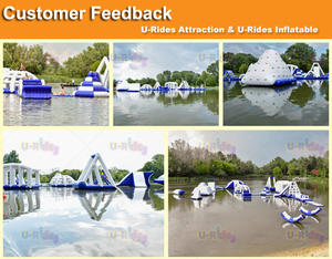 Commerciale galleggiante gonfiabile per Aqua Park ostacolo estate PVC <span class=keywords><strong>spiaggia</strong></span> acqua parco attrezzature per uso residenziale - Product Image 4