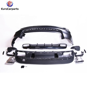 Kit carrozzeria per la classe <span class=keywords><strong>GLA</strong></span> <span class=keywords><strong>X156</strong></span> 2015-2019 anno di aggiornamento a materiale GLA45 PP accessori auto auto sintonizzazione parti paraurti per auto griglia - Product Image 3
