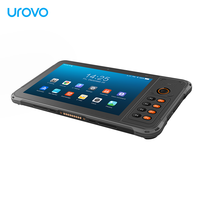 Tableta de mano inalámbrica para exteriores, tablet industrial 4g con pantalla táctil de 8,0 pulgadas, rugosa, pc, android, pda 1D/2D con NFC