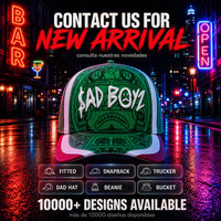 Topi Baseball Suede Brim Gorras 31 - Son Hats Bordir Custom Berkualitas Original 100% Baru, Dapat Disesuaikan, Sad Boys