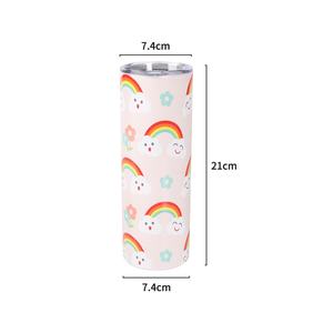 Vaso <span class=keywords><strong>de</strong></span> Acero Inoxidable 304 <span class=keywords><strong>de</strong></span> 20 oz, <span class=keywords><strong>de</strong></span> Gran Capacidad, Apto para Automóviles, Portátil, Resistente al Hielo, con Laterales Rectos - Product Image 4