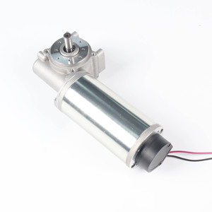 <span class=keywords><strong>Motor</strong></span> de engranaje helicoidal de CC con escobillas de 63 mm, 24 V, 240 RPM para abridor automático de puertas correderas con codificador de 100 PPR - Product Image 3