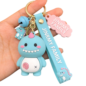 <span class=keywords><strong>Portachiavi</strong></span> Personalizzati in PVC Morbido <span class=keywords><strong>con</strong></span> Motivi Anime Carini e Logo/Testo 2D/3D - Product Image 3