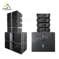 Système de sonorisation L-solution Active Line Array (modèles K210-A & KS28-A) - 8+4 enceintes en bois 700W RMS portables et durables