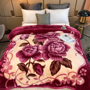 Chăn Lông Cừu In Kỹ Thuật Số Tùy Chỉnh Vải Lông Cừu Rachel Siêu Nhỏ OEM Mềm Chăn Lông Cừu Sherpa - Product Image 4